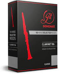 Caña Individual de Clarinete Sib, González Classic #3