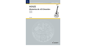 Libro para Guitarra, Memorias de "El Cimarrón", by Henze