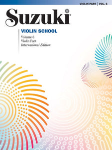 Libro de Violín Suzuki Volumen 6