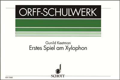 Libro de Xilófono, Erstes Spiel am Xylophon by Gunild Keetman