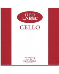 Juego de Cuerdas de Cello Red Label 1/4