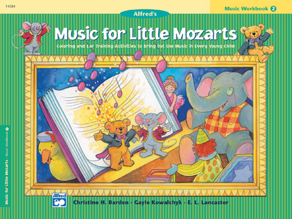 Libro de Piano Music for Little Mozarts  Workbook 2