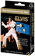 Audífono con cable de alto rendimiento de Signature Elvis Presley Products, Negro/Dorado