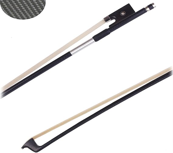 Arco de Violín 4/4 Fibra de Carbono color negro