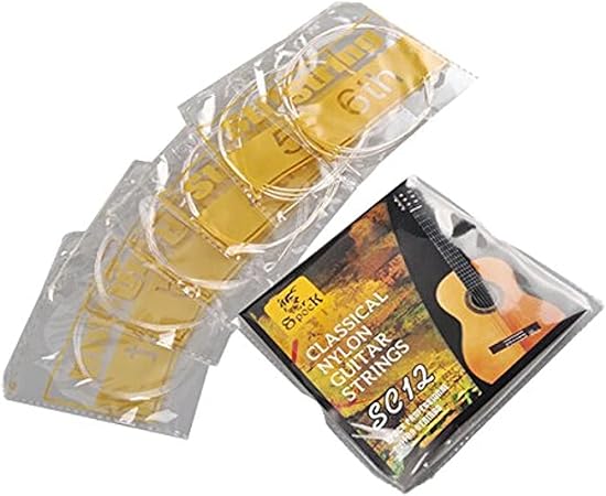 Juego de Cuerdas de Guitarra Classical NYLON SC12 Spock