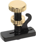 Afinador fino para violín ligero, estilo británico, color negro y dorado 4/4- 3/4