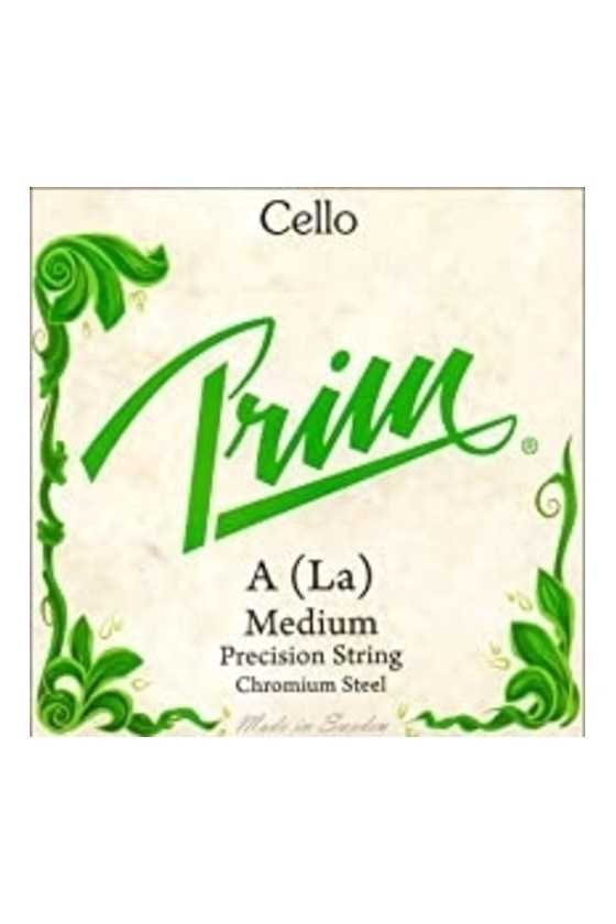 Cuerda individual de Cello A (La) Prim Medium 1/2