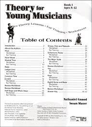Libro de Guitarra, Theory for Young Musicians, Book 1-incluye CD