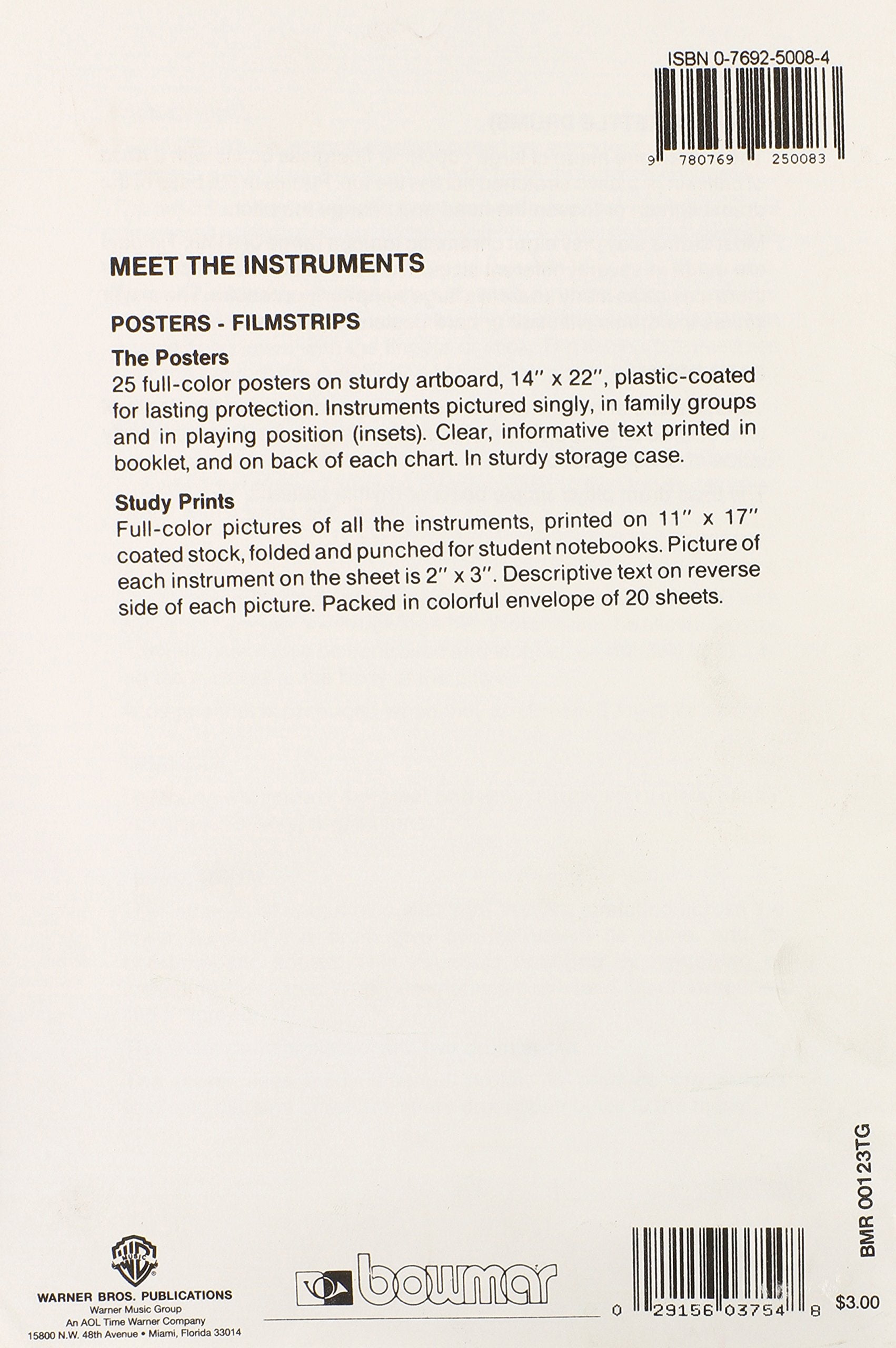 Meet the Instruments: Background and Reference Text Supplement by Mrs. Lucille Wood