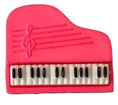 Pin de Piano, plástico