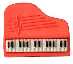 Pin de Piano, plástico