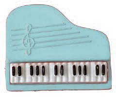 Pin de Piano, plástico