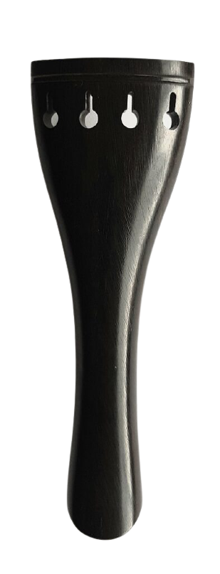 Tiracuerdas de ébano de Violín curvo 1/2