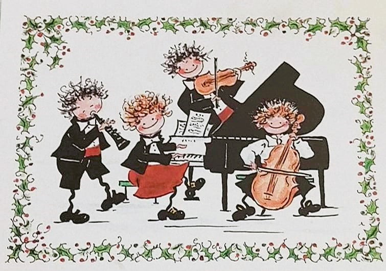 Tarjetas de Orquesta musical  Kristin Elliott