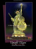 Poster ''Upright citizen'' por Karen Cannon