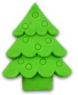 Borrador de adornos de navidad