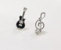 Aretes de Guitarra y Clave de sol