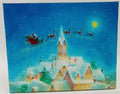 Cuadro navideño con luces