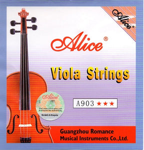 Cuerda Individual de Viola D (RE) Alice 16'