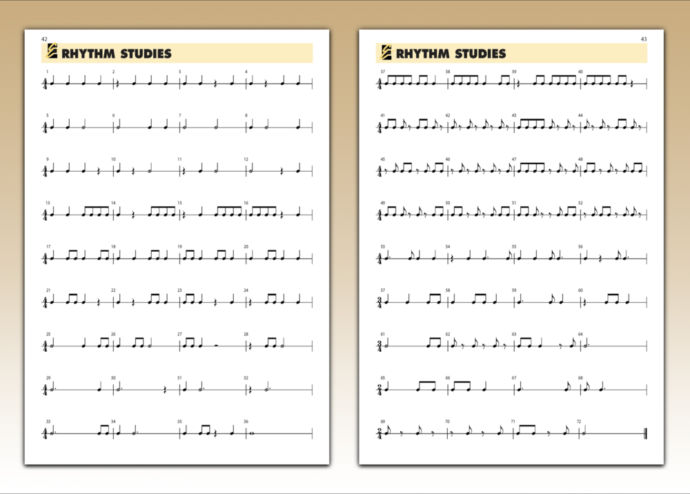 Libro de Trompeta, Essential Elements for band Book 1