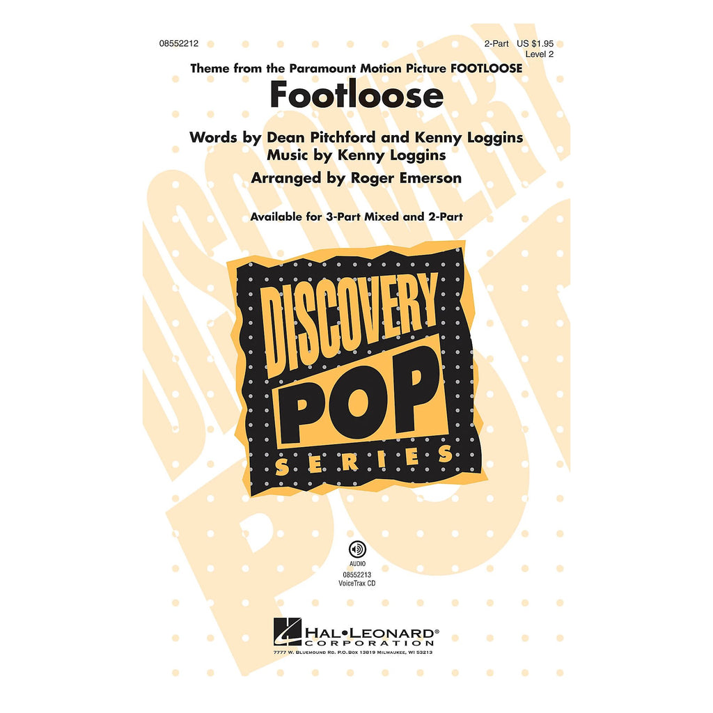 Partitura Coral Footloose 2 Voces