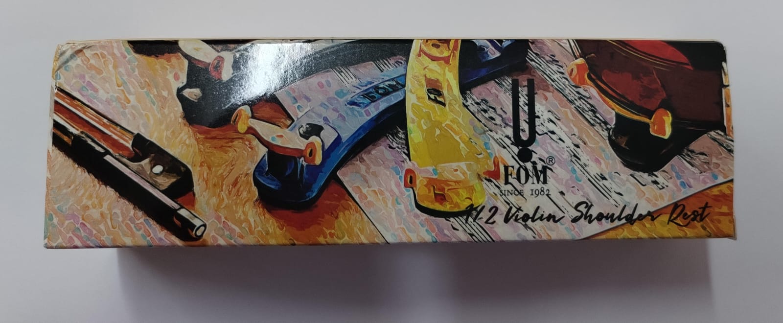 Hombrera de violín marca Fom 1/2 Me-045