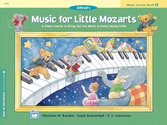 Libro de Piano Music for Little Mozarts  music lesson  book 2