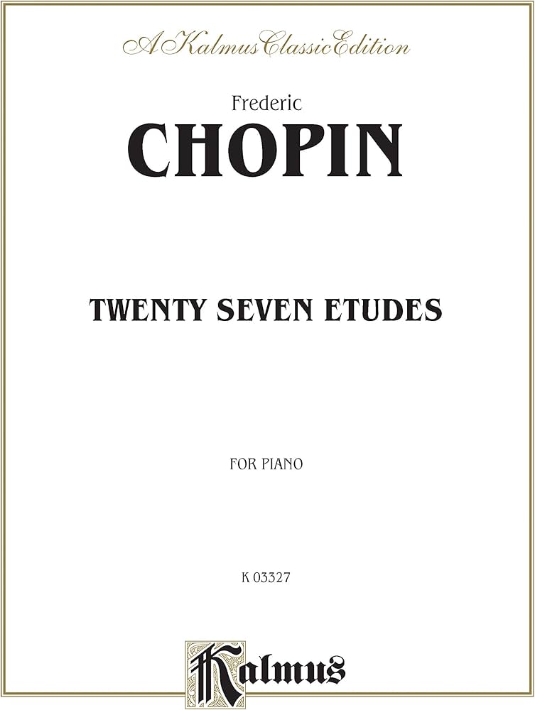 Libro para Piano Twenty-Five Preludes de Frederic Chopin