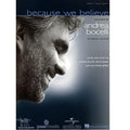 Partitura Because we believe Piano, vocal y Guitarra Andrea Bocelli