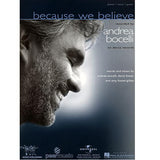 Partitura Because we believe Piano, vocal y Guitarra Andrea Bocelli