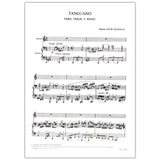 Partitura Tanguano by Astor Piazzolla Duo Violín y Piano