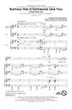 Partitura Coral Rumour Has It / Someone Like You SSA