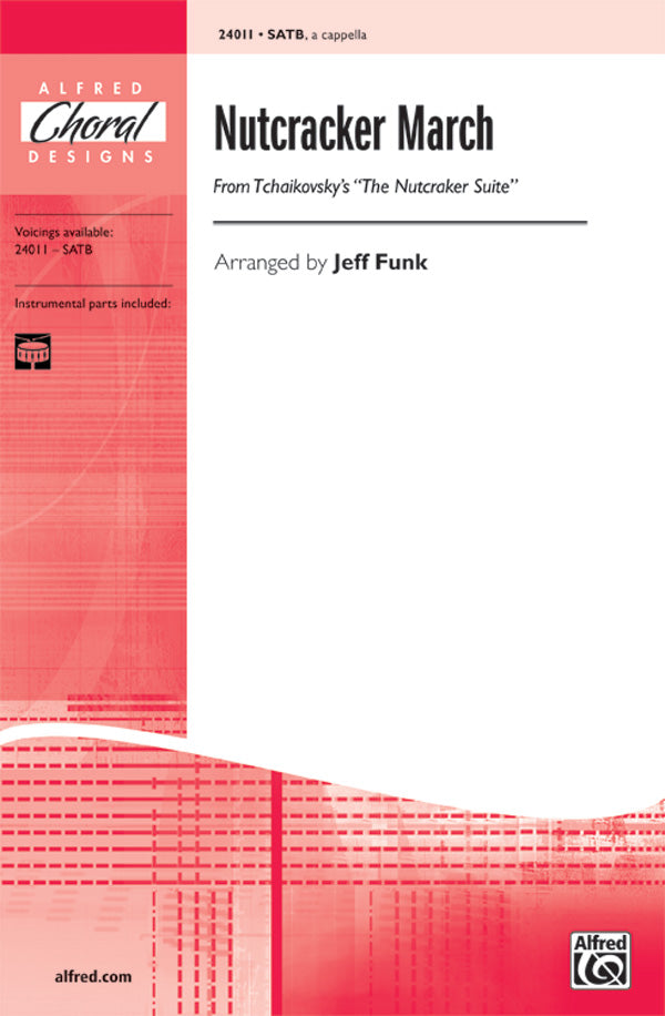 Partitura Coral Nutcraker Marck SATB, a cappella
