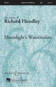 Partitura Coral Moonlight's Watermelon SATB