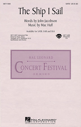 Partitura Coral The Ship I Sail SATB