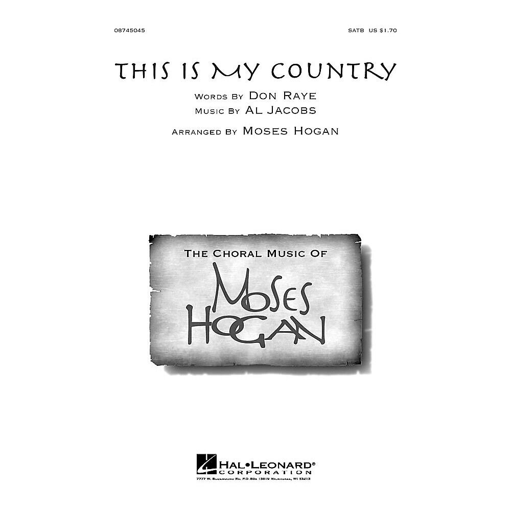 Partitura Coral This is my Country SATB