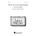 Partitura Coral This is my Country SATB