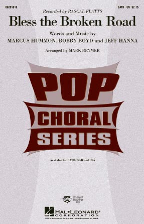 Partitura Coral Bless the Broken Road SAB