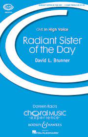 Partitura Coral Radian Sister of the Day 2 Voces