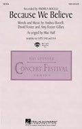 Partitura Coral Because We Believe SATB