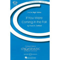 Partitura Coral If You Were Coming in the Fall 2 Voces