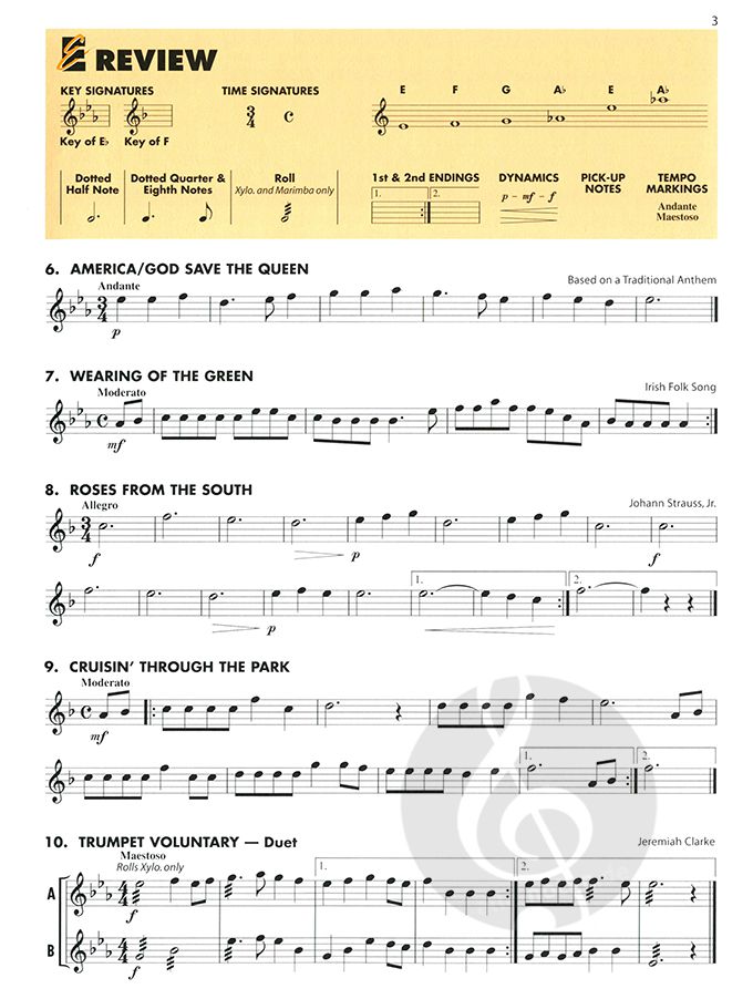 Libro Essential Elements Percusion 2000 # 2