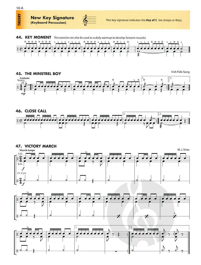 Libro Essential Elements Percusion 2000 # 2
