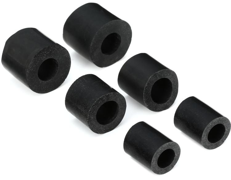 Set de Puntas de práctica de goma de baquetas