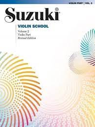 Libro de violín Suzuki Vol.2