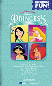 Libro de Flauta, Princess Collection of Disney, Recorder Fun
