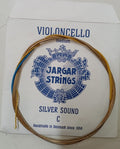 Cuerda Individual de Cello C (Do) Jargar 4/4 silver sound
