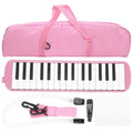 Melodica Feifan de plastico 32 teclas rosada