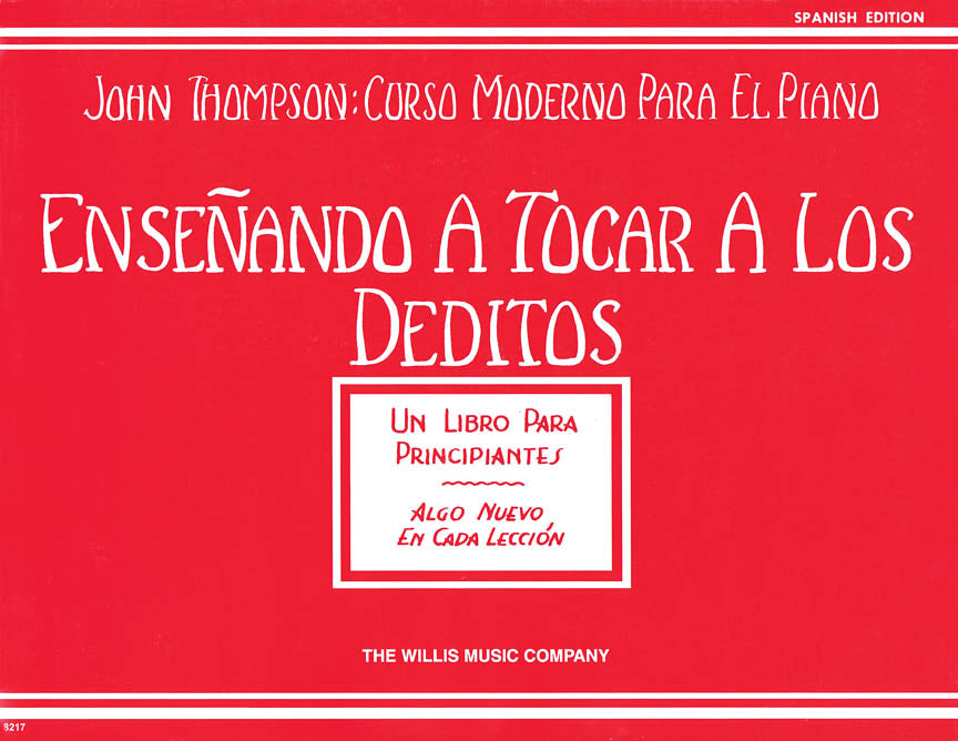 Libro De Piano Enseñando a Tocar a Los Deditos