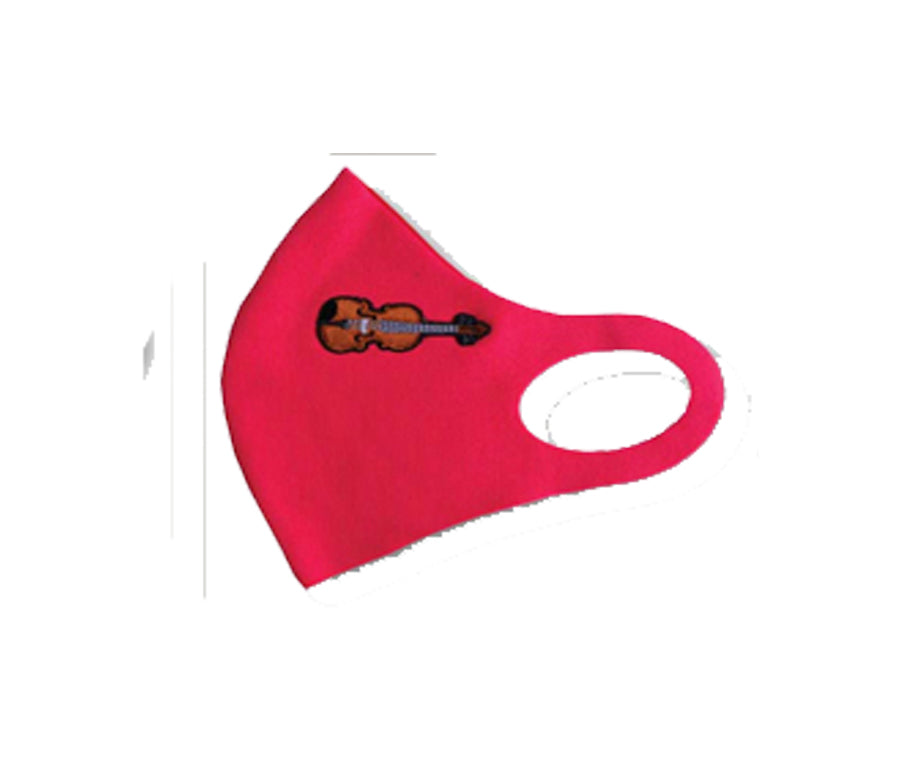 Mascarillas con temáticas musicales